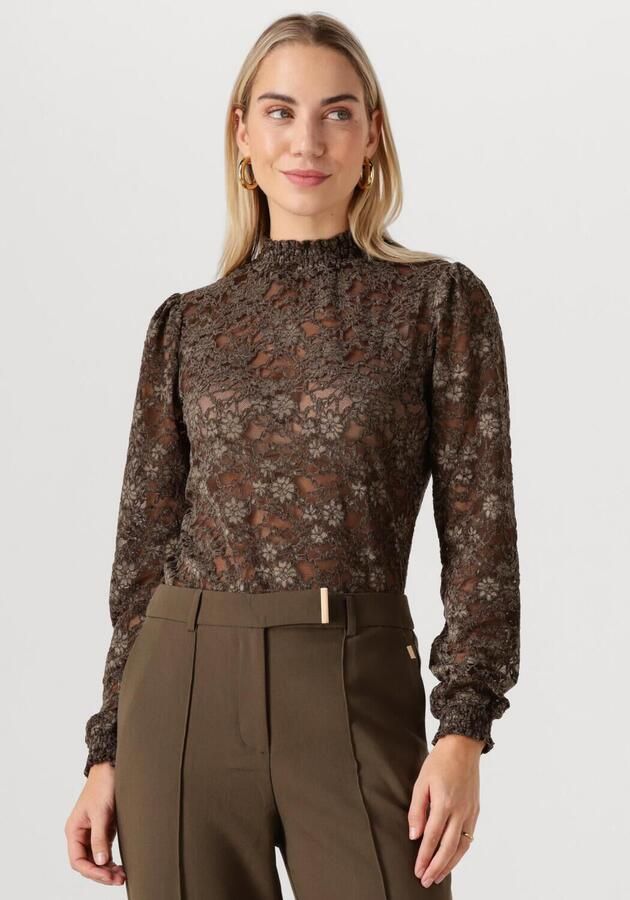 AAIKO Dames Tops & T-shirts Tory Lace Pes 199 Bruin - Foto 4