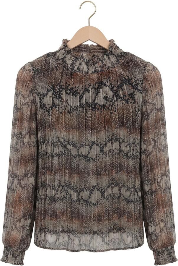 AAIKO Dames Blouses Tory Snake Pes 554 Multi - Foto 4