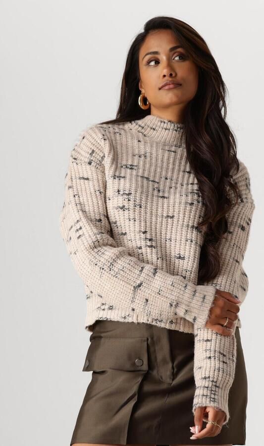 AAIKO Dames Truien & Vesten Milou Spacedye Wo 400 Zand - Foto 4