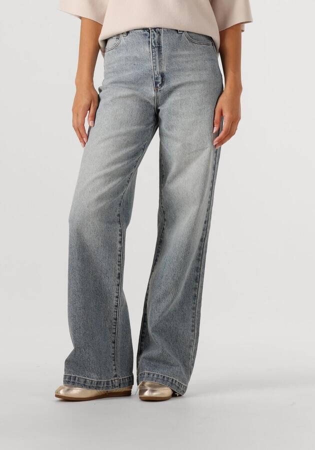 Abrand Jeans high waist wide leg jeans light blue denim - Foto 4
