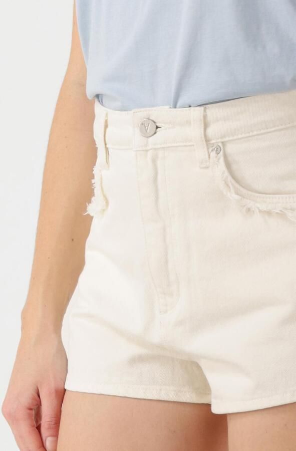 ABRAND JEANS Dames Jeans High Relaxed Short Keke Gebroken Wit - Foto 3