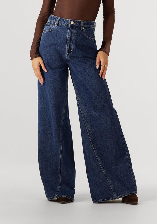 ABRAND JEANS Dames Jeans High Super Wide Tara Donkerblauw - Foto 4