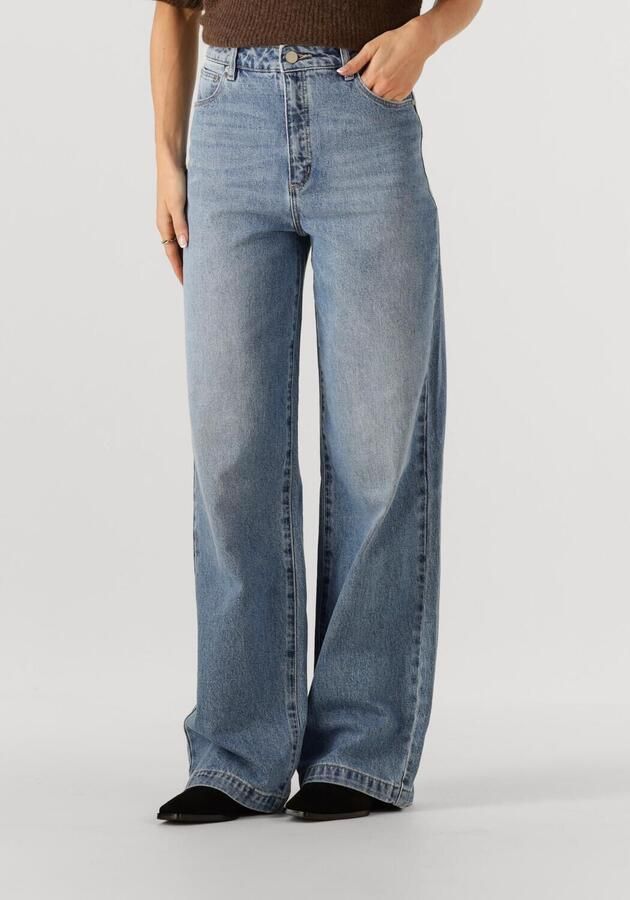 ABRAND JEANS Dames Jeans High Wide Paloma Tall Lichtblauw - Foto 4