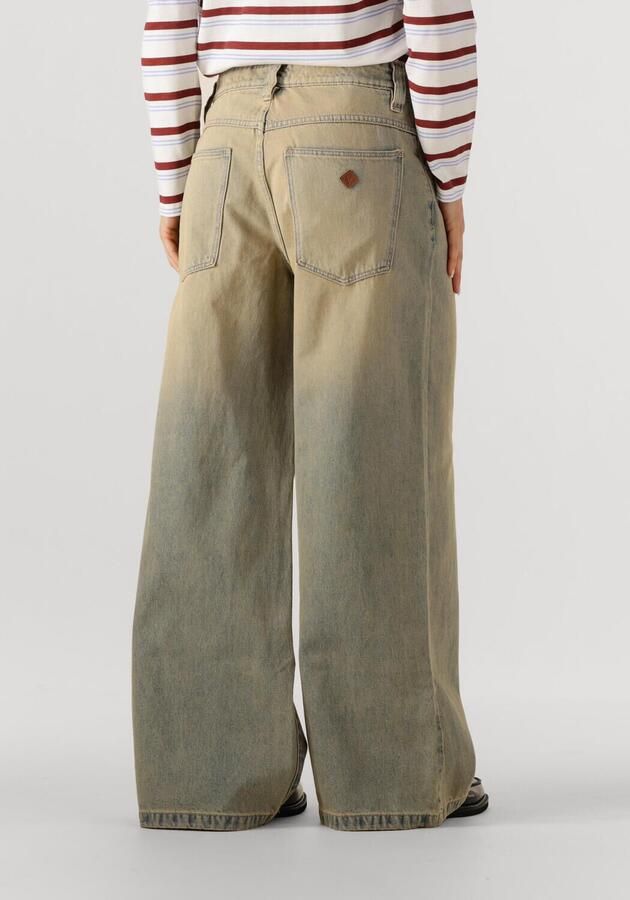 ABRAND JEANS Dames Jeans Low Mega Babby Gwen Blauw