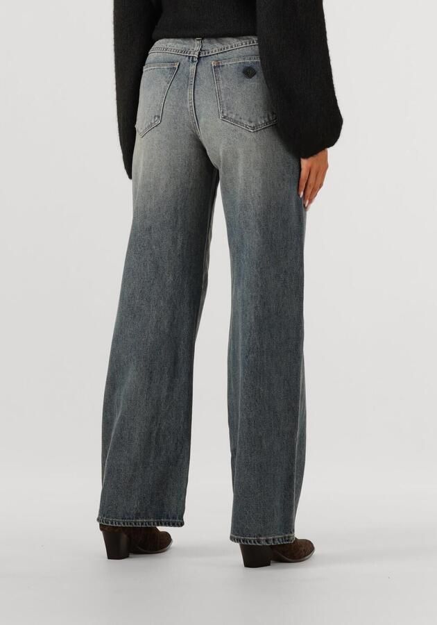 ABRAND JEANS Dames Jeans Mid Baggy Lindsey Blauw