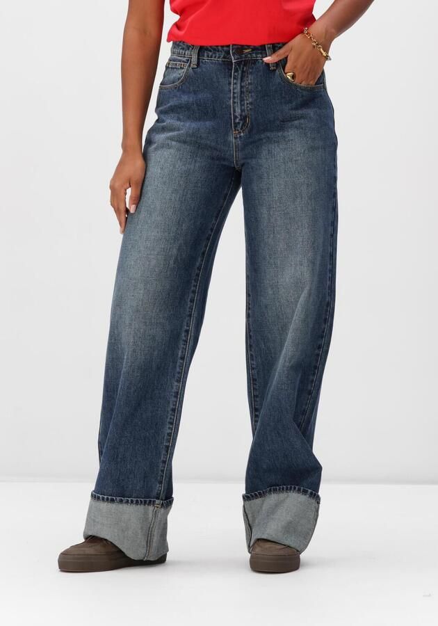 ABRAND JEANS Dames Jeans Mid Baggy Tall Blauw