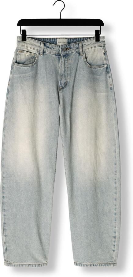 ABRAND JEANS Dames Jeans Mid Barrel Jean Alexis Lichtblauw - Foto 3