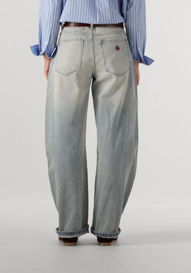 ABRAND JEANS Dames Jeans Mid Barrel Jean Alexis Lichtblauw