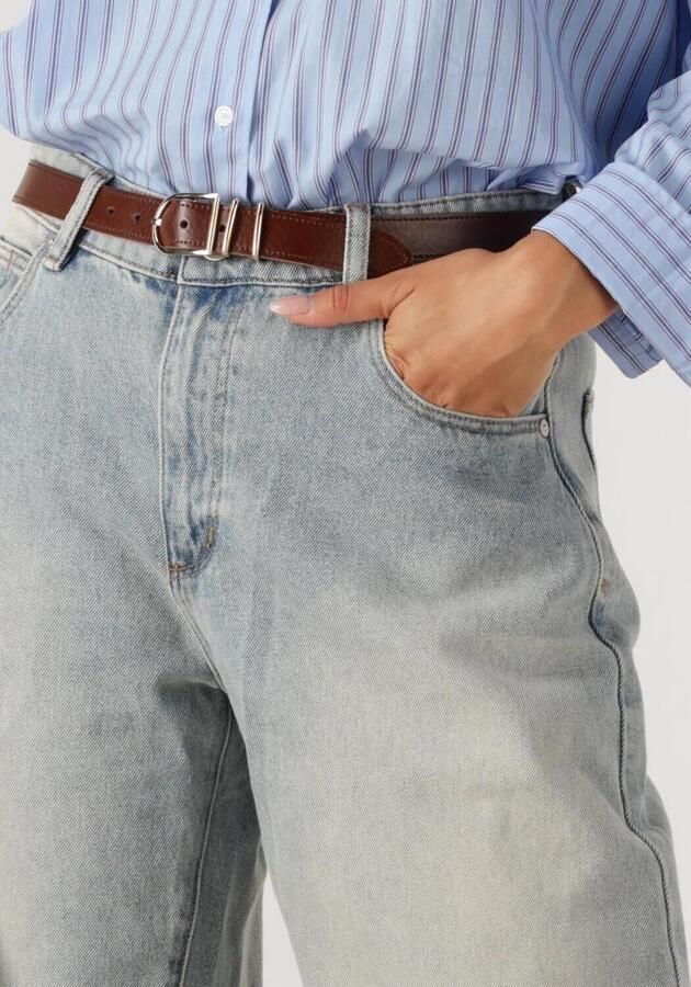 ABRAND JEANS Dames Jeans Mid Barrel Jean Alexis Lichtblauw - Foto 2
