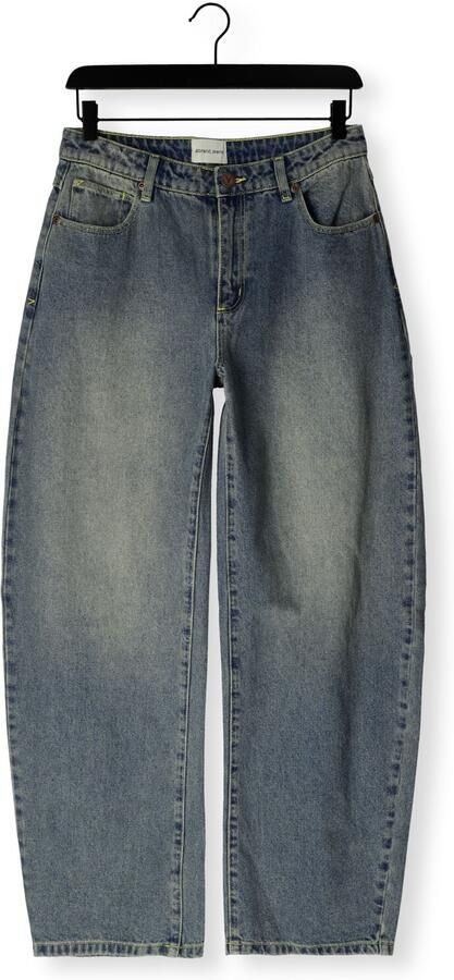 ABRAND JEANS Dames Jeans Mid Barrel Jean Tall Blauw - Foto 4