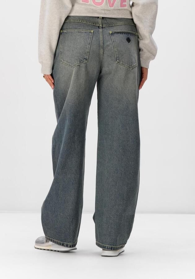 ABRAND JEANS Dames Jeans Mid Barrel Jean Tall Blauw - Foto 2