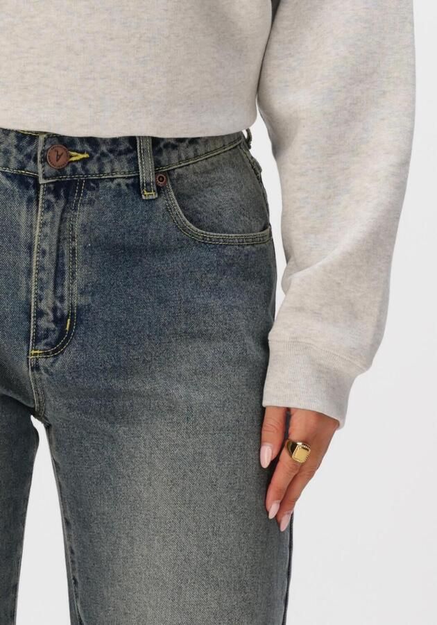 ABRAND JEANS Dames Jeans Mid Barrel Jean Tall Blauw - Foto 3