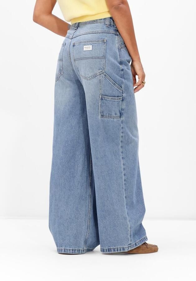 ABRAND JEANS Dames Jeans Mid Super Baggy Lichtblauw - Foto 2