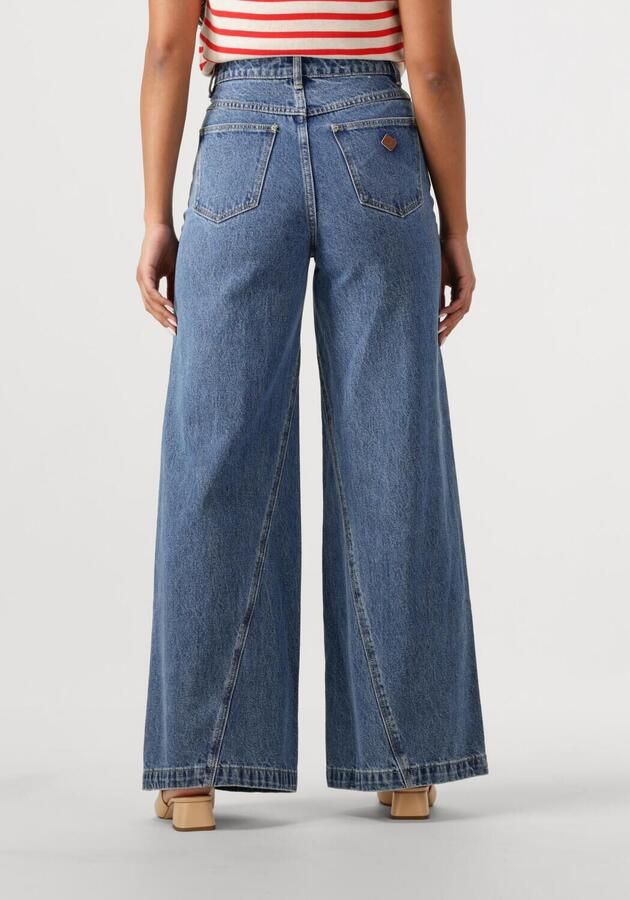 ABRAND JEANS Dames Jeans Super Wide Chantell Blauw