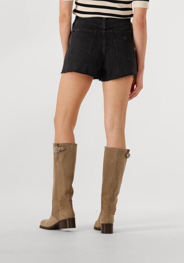 Abrand Jeans straight high waist denim short black denim - Foto 2