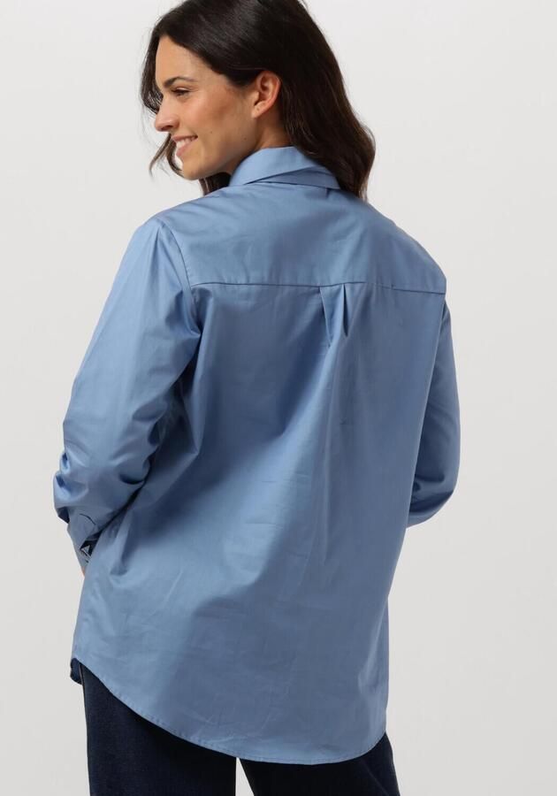 ACCESS Dames Blouses D44-7003-420 Lichtblauw - Foto 2