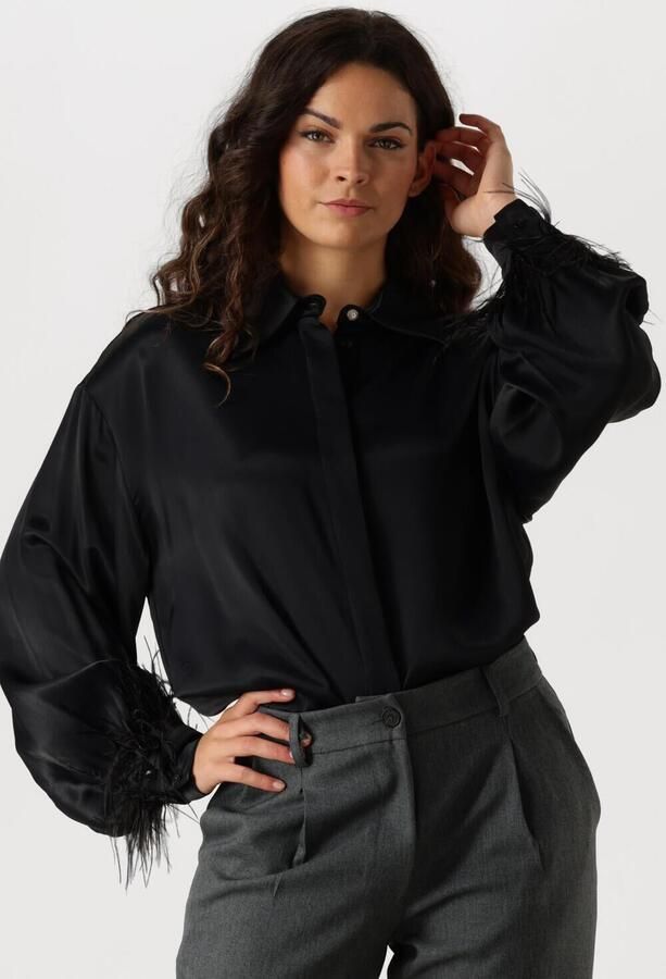 ACCESS Dames Blouses D44-7044-198 Zwart - Foto 4