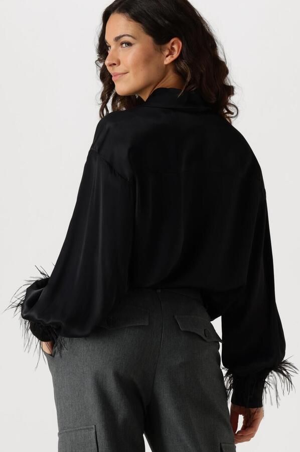 ACCESS Dames Blouses D44-7044-198 Zwart - Foto 3