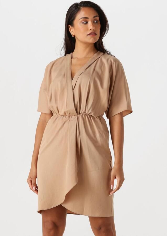 ACCESS Dames Jurken 53-3039-128 Beige - Foto 4