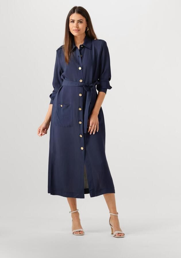 ACCESS Dames Jurken 53-3328-667 Donkerblauw - Foto 4