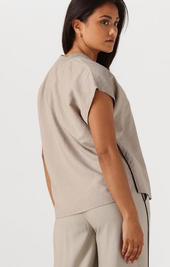ACCESS Dames Tops & T-shirts 53-2001-396 Beige - Foto 3
