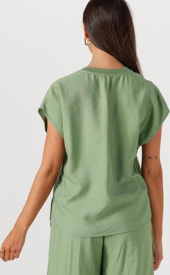 ACCESS Dames Tops & T-shirts 53-2001-396 Groen - Foto 3