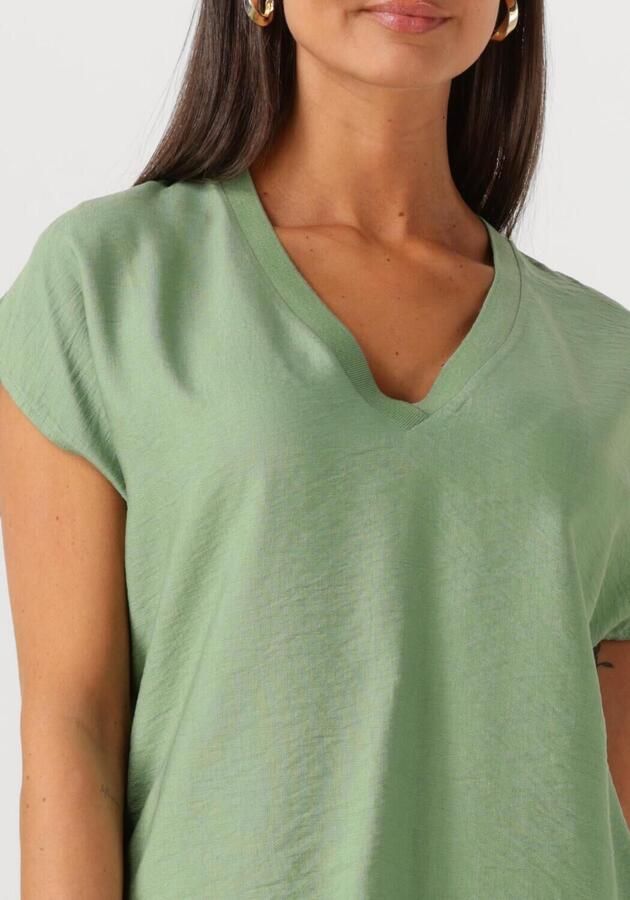 ACCESS Dames Tops & T-shirts 53-2001-396 Groen - Foto 2