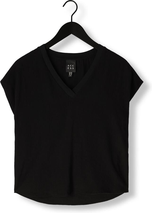 ACCESS Dames Tops & T-shirts 53-2001-396 Zwart
