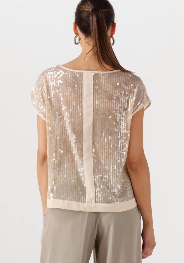 ACCESS Dames Tops & T-shirts 53-2098-249 Ecru - Foto 2