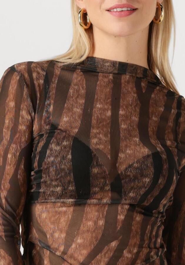 ACCESS Dames Tops & T-shirts D54-2151-0006 Bruin