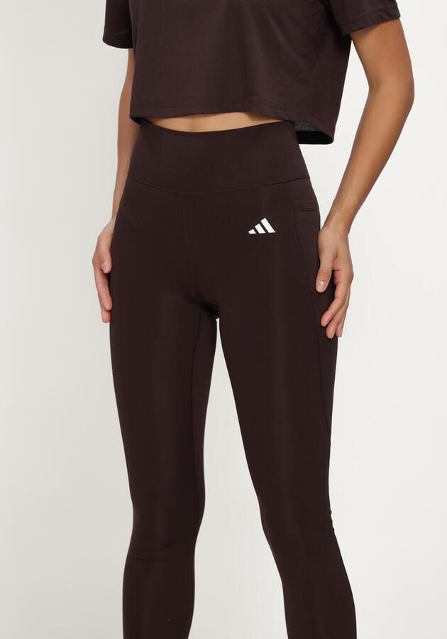Adidas Optimé Essentials Lange Legging met Zakje - Foto 3