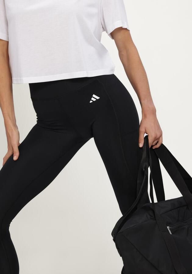 Adidas Training Sport-legging met logoprint model 'OPT ESS ST 1 1' - Foto 3