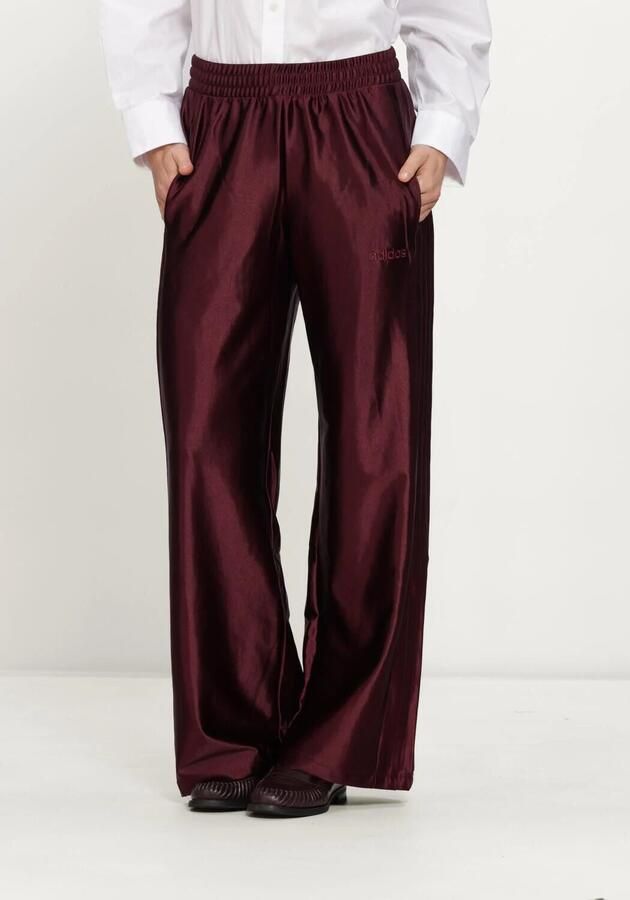 Adidas Sportswear High waist sweatbroek met glanzende satijnlook