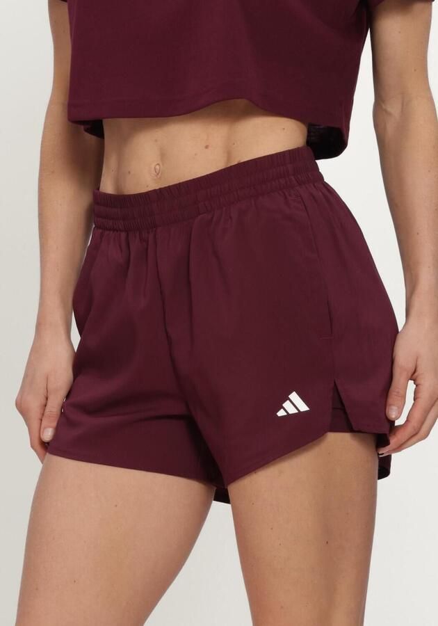 ADIDAS Dames Broeken We Min 2in1 Sh Bordeaux - Foto 4