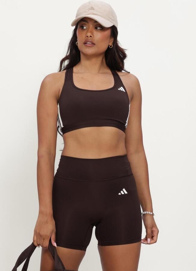 Adidas Optime Essentials 3-Stripes Medium Support Sportbeha Dames