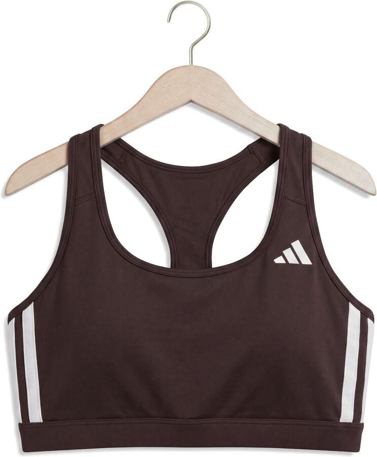 Adidas Optime Essentials 3-Stripes Medium Support Sportbeha Dames - Foto 2