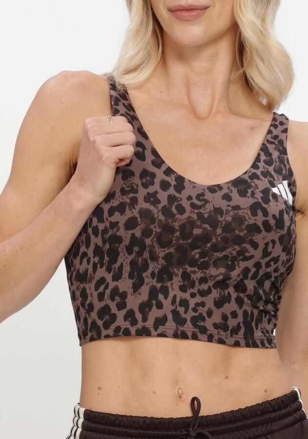 ADIDAS Dames Tops & T-shirts We Aop Tk Bruin - Foto 2