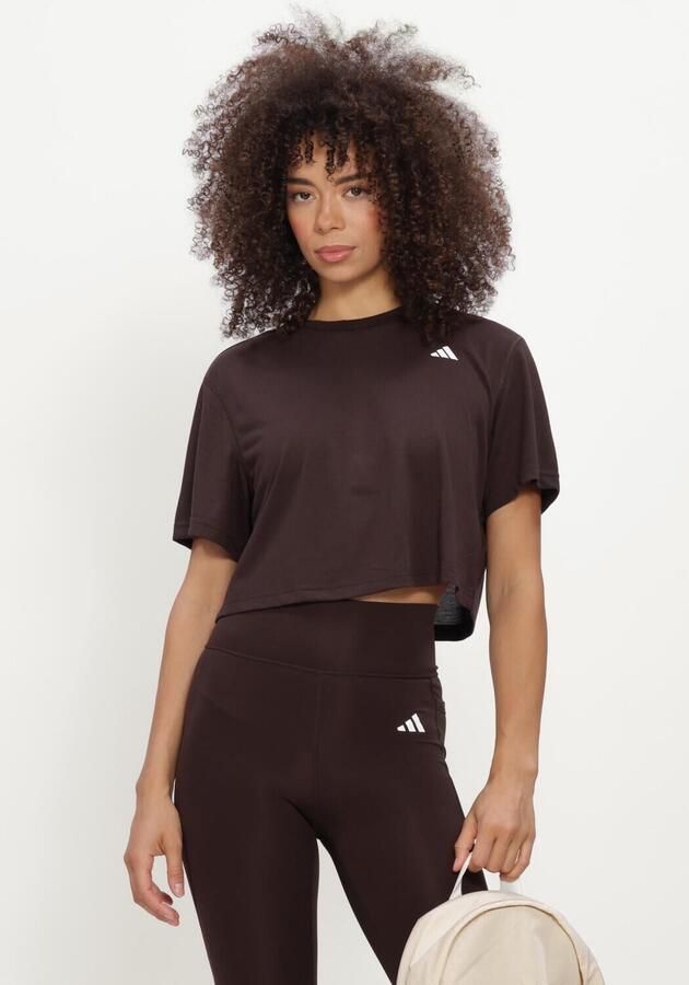 ADIDAS Dames Tops & T-shirts We Min Tee Bruin