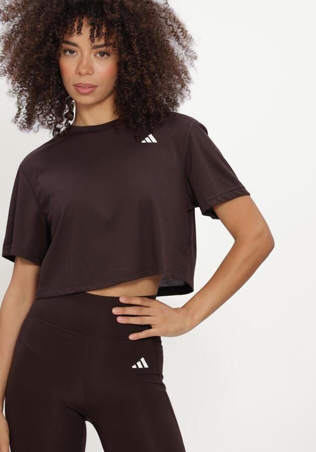 ADIDAS Dames Tops & T-shirts We Min Tee Bruin - Foto 4