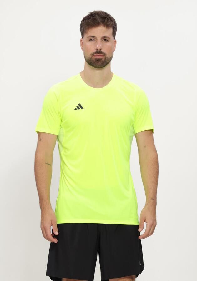 ADIDAS Heren Polo's & T-shirts Adizero E Tee Lime