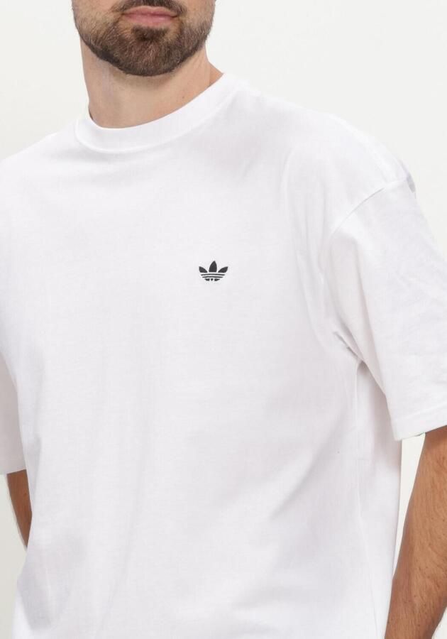 ADIDAS Heren Polo's & T-shirts Ess Tee Wit - Foto 3