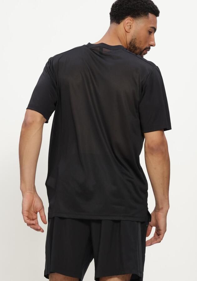 ADIDAS Heren Polo's & T-shirts Techess 3s Tee Zwart - Foto 4