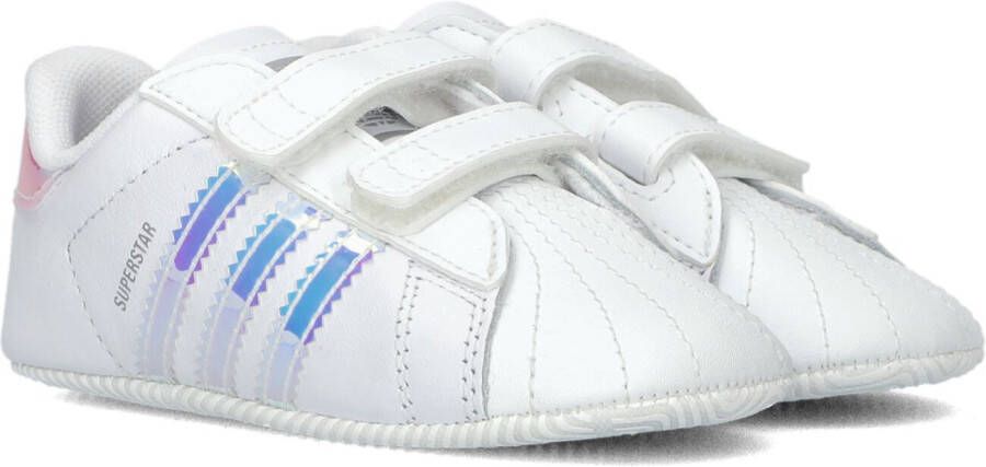 Witte Adidas Babyschoenen Superstar Crib