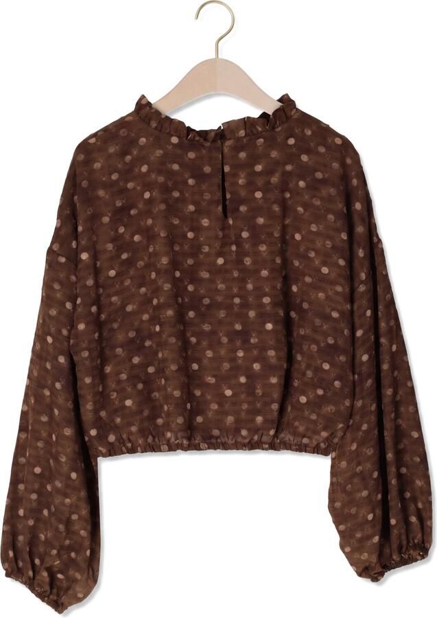 AI&KO Meisjes Blouses Cristy Dots Pes 502 G Bruin - Foto 2