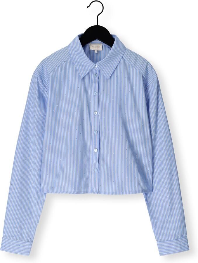 AI&KO Meisjes Blouses Kenzi Co 541 G Lichtblauw