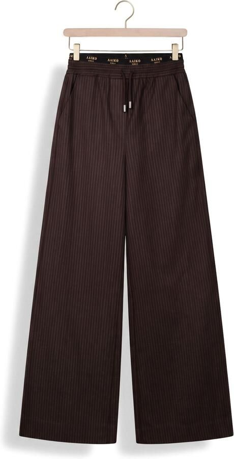 AI&KO Meisjes Broeken Esila Pinstripe Vis 540 G Bruin