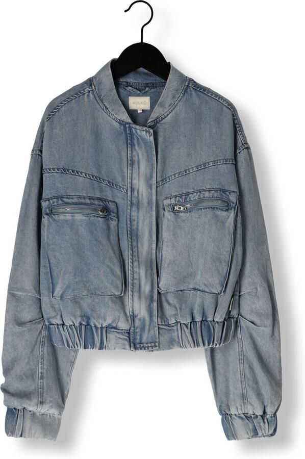 AI&KO Meisjes Jassen Samy Tencel Ten 520 G Lichtblauw
