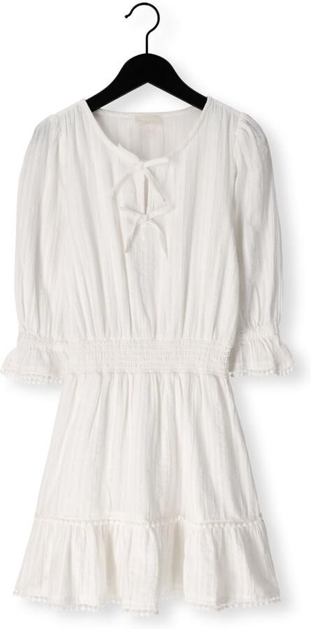 AI&KO Meisjes Jurken Brecht Lurex Co 503 G Wit