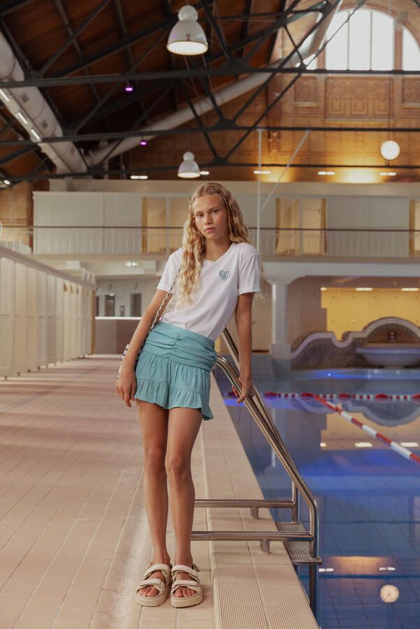 AI&KO Meisjes Tops & T-shirts Elisa Co 124 G Wit - Foto 2