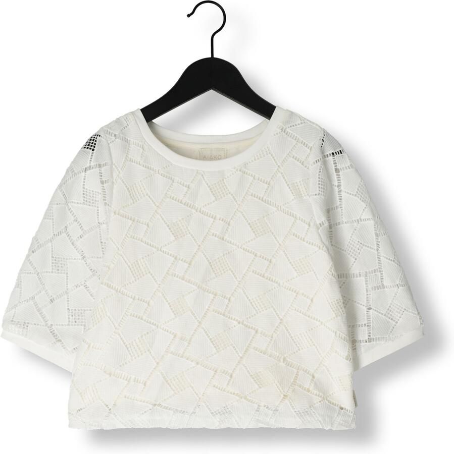 AI&KO Meisjes Tops & T-shirts Lianna Pes 519 G Gebroken Wit - Foto 2